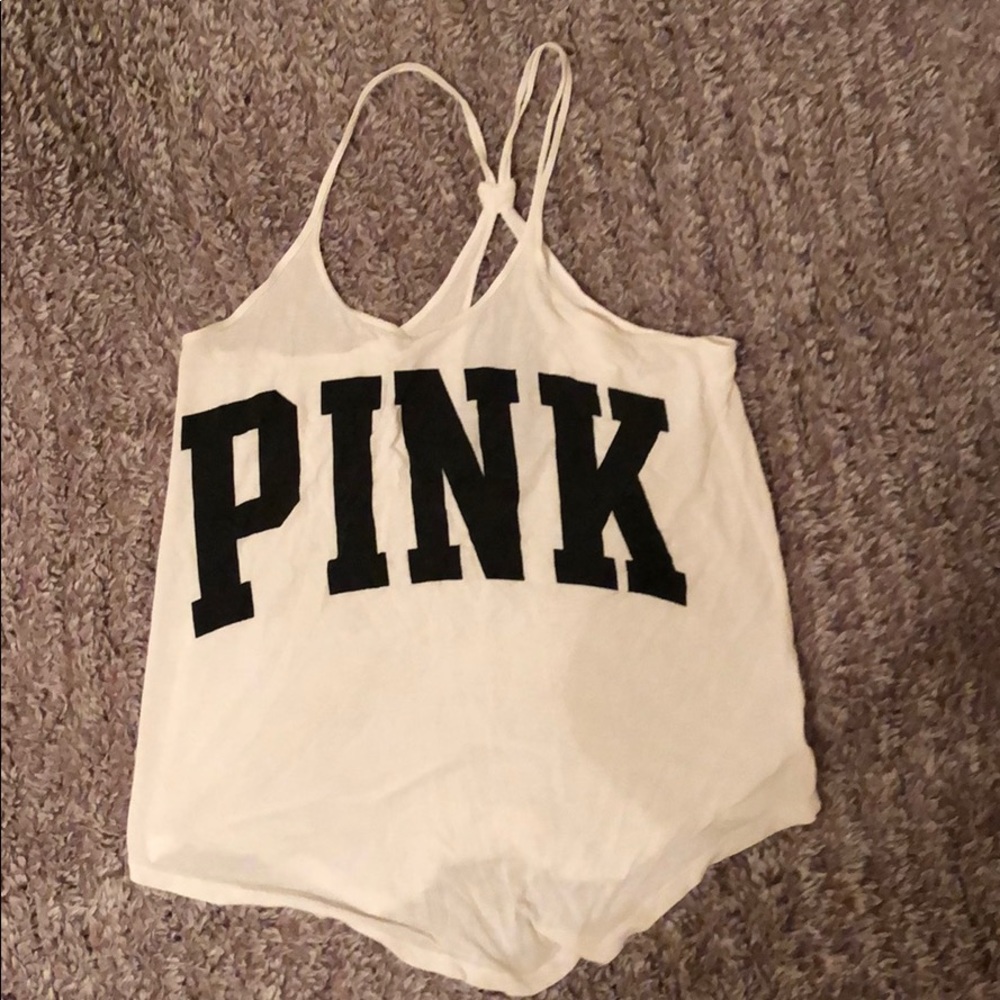 PINK Racerback Tank